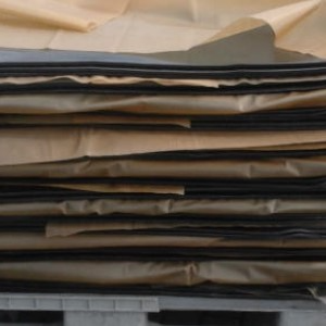 მზა რეზინის პროდუქტების შეფუთვა და მომზადება გაგზავნისთვის